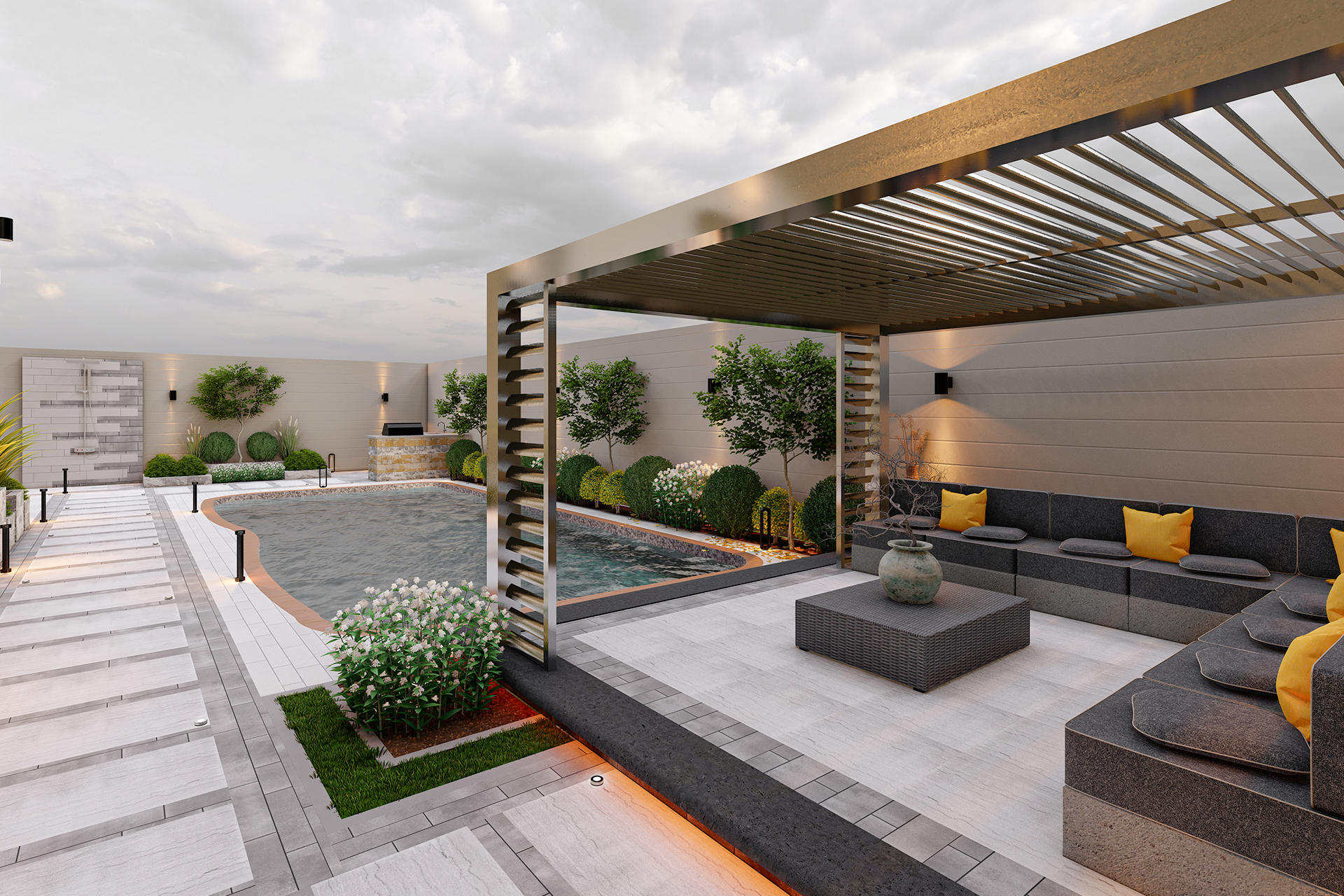 Unlocking the Exquisite Pergolas Designs for backyard in Dubai 2024